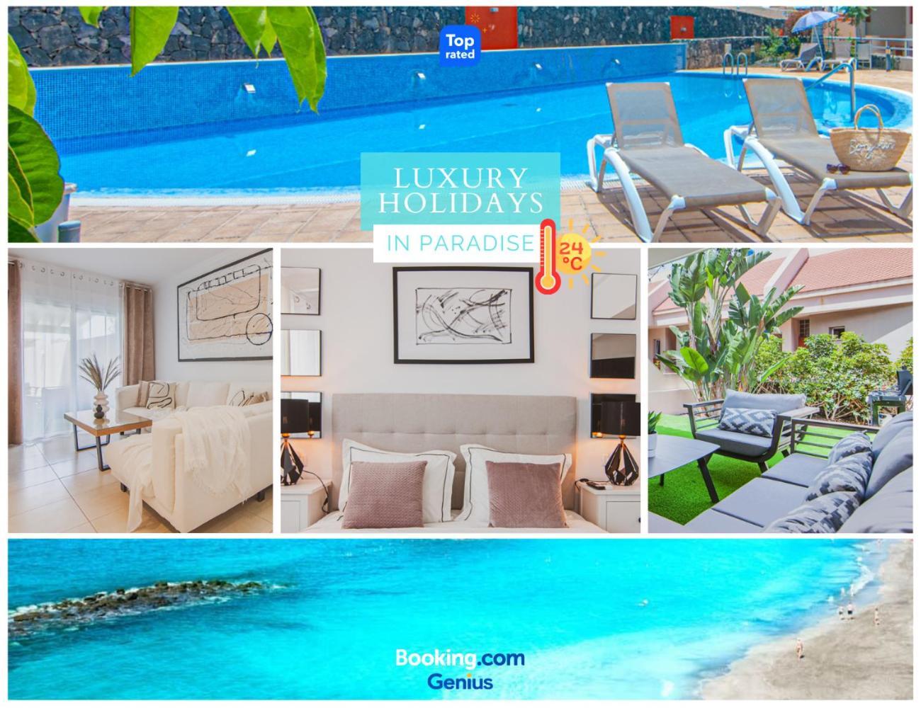 Elite Luxury Sunset Villa Puerto de Santiago  Bagian luar foto